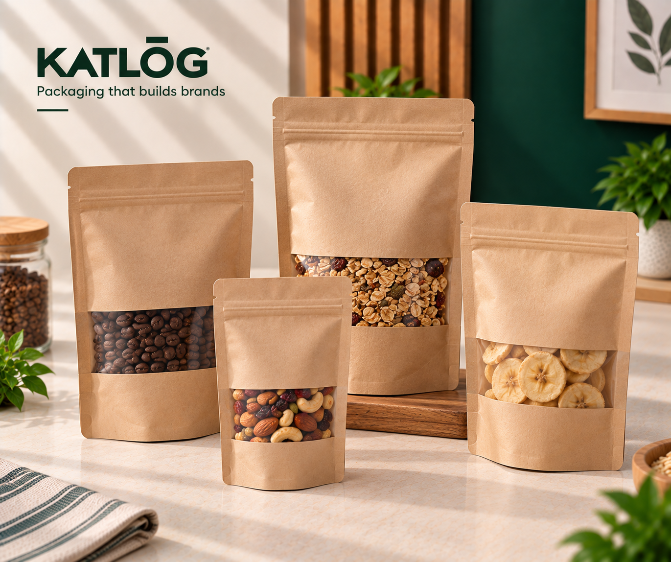 Sealing Bags 12*20+4 cm
