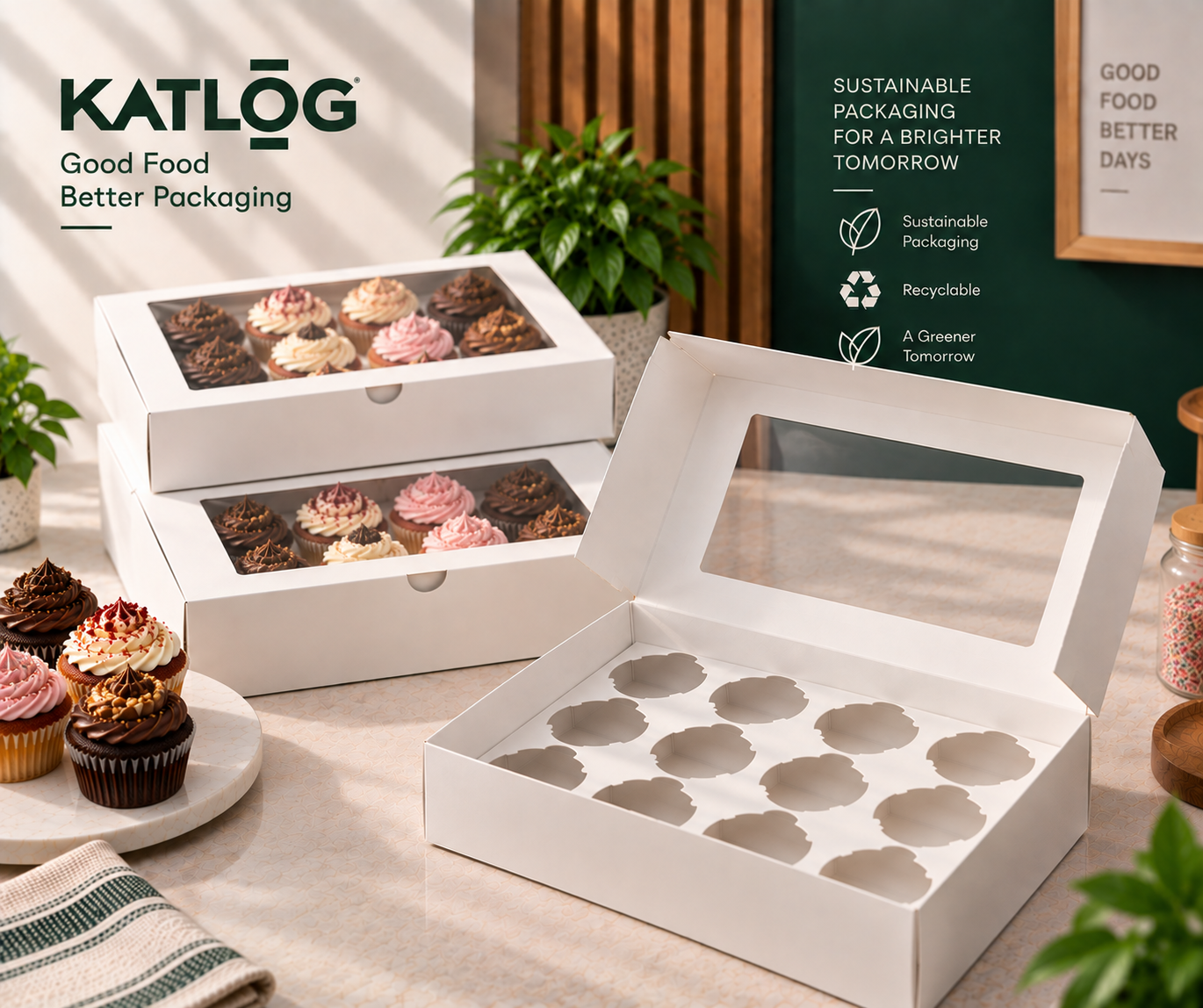 Cupcake Box 12 holes